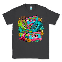Smoke 90's country cassette tapes Classic Tee - Zillion Design Studio