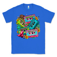 True Royal 90's country cassette tapes Classic Tee - Zillion Design Studio