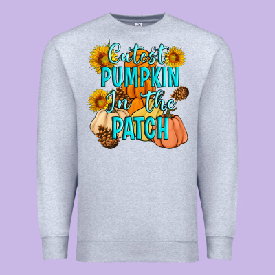 Cutest Pumpkin In The Patch Premium Sweatshirt Designed By Artiststas