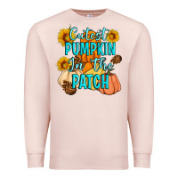 Pale Pink Cutest Pumpkin In The Patch Premium Sweatshirt - Artiststas