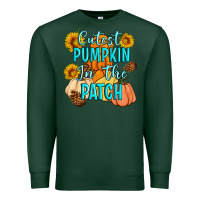 Sports Green Cutest Pumpkin In The Patch Premium Sweatshirt - Artiststas