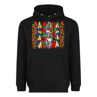Black dominican republic brushstrokes Heavyweight Hoodie - AdoDesignShop