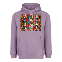 Lavender dominican republic brushstrokes Heavyweight Hoodie - AdoDesignShop