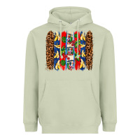 Dominican Republic Brushstrokes Heavyweight Hoodie | Teevron