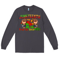 Smoke juneteenth free ish since 1865 Long Sleeve Tee - texasbilliewilder