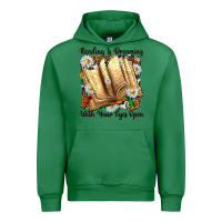 Emerald reading is dreaming with your eyes open Urban Hoodie - NancyCooperArtShop