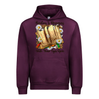 Mauve Wine reading is dreaming with your eyes open Urban Hoodie - NancyCooperArtShop