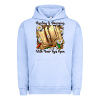 Pigment Grape Ice reading is dreaming with your eyes open Urban Hoodie - NancyCooperArtShop