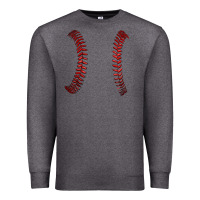 Charcoal Heather ball stitch Premium Sweatshirt - AdoDesignShop