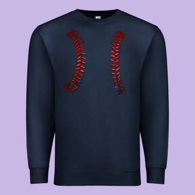 Ball Stitch Premium Sweatshirt Designed By Adodesignshop