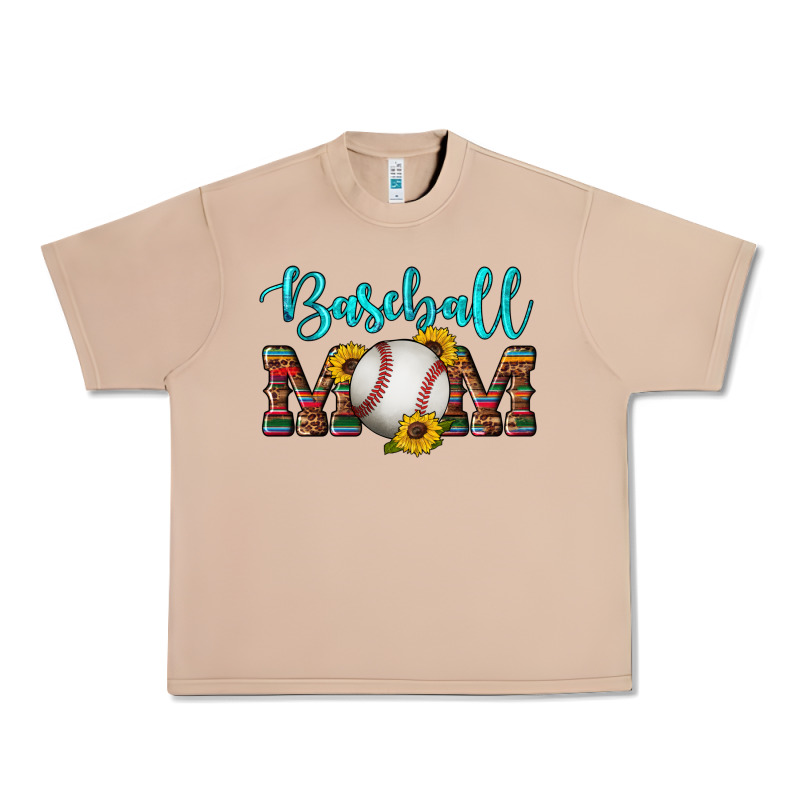 Western Leopard Serape Wooden Sunflowers  Turquoise Glitter Mom Baseba Urban Heavy Tee by Artiststas | Teevron
