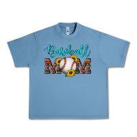 Pebble Blue western leopard serape wooden sunflowers  turquoise glitter mom baseba Urban Heavy Tee - Artiststas
