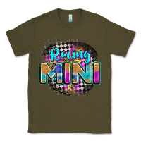 Army Green racing mini Classic Tee - Zillion Design Studio