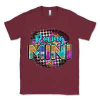 Burgundy racing mini Classic Tee - Zillion Design Studio