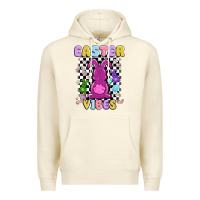 Sandshell easter vibes peep faux sequin Premium Hoodie - MaliasSmallBusiness