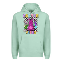 Seafoam easter vibes peep faux sequin Premium Hoodie - MaliasSmallBusiness