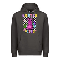 Smoke easter vibes peep faux sequin Premium Hoodie - MaliasSmallBusiness
