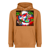 Meerkat dominican republic  leopard Heavyweight Hoodie - AdoDesignShop