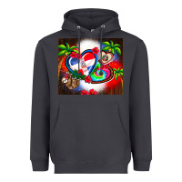 Smoke dominican republic  leopard Heavyweight Hoodie - AdoDesignShop