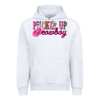 White pucker up cowboy Urban Hoodie - NancyCooperArtShop