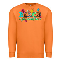 Carrot beach is my happy place Premium Sweatshirt - AdoDesignShop