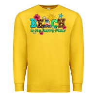 Lemon beach is my happy place Premium Sweatshirt - AdoDesignShop