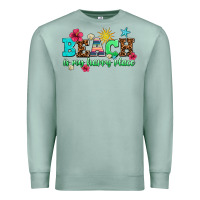 Seafoam beach is my happy place Premium Sweatshirt - AdoDesignShop