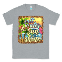 Heather Grey salt water and sunshine Classic Tee - texasbilliewilder