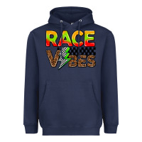 Navy race vibes Heavyweight Hoodie - AdoDesignShop