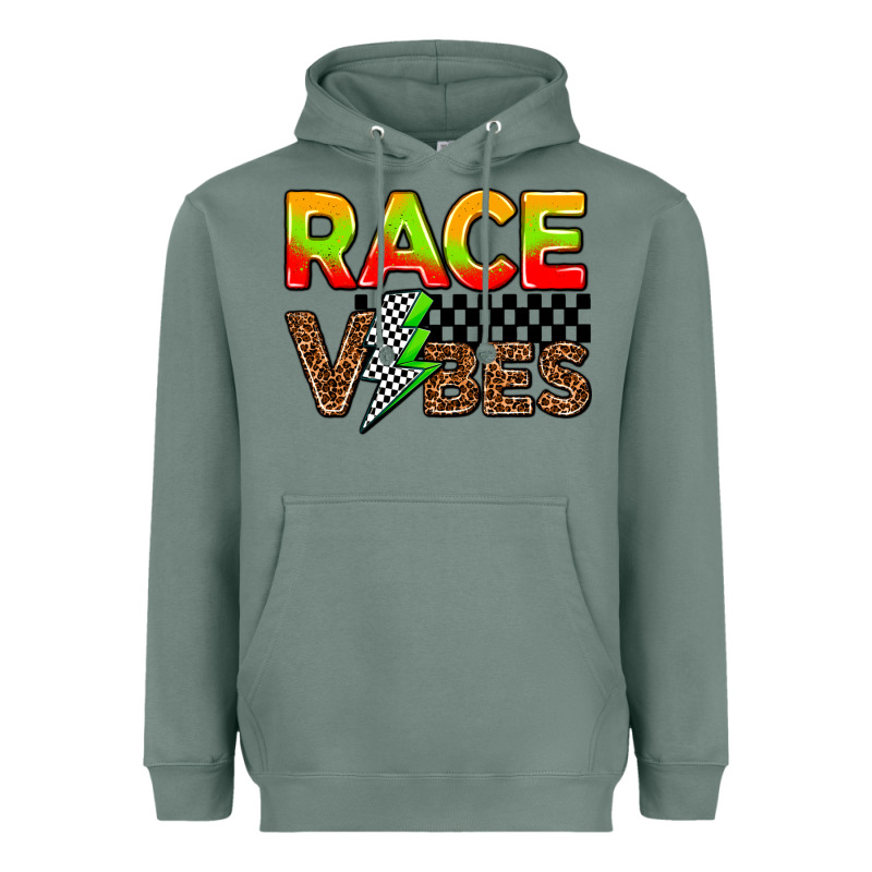 Race Vibes Heavyweight Hoodie by AdoDesignShop | Teevron