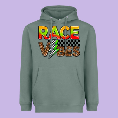 Race Vibes Heavyweight Hoodie Designed By Adodesignshop