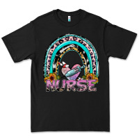 Black nurse rainbow Premium Tee - SublimationCraftShop