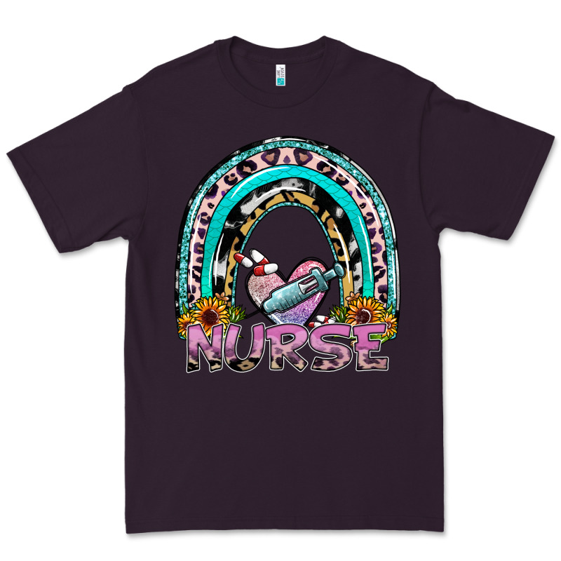 Nurse Rainbow Premium Tee by SublimationCraftShop | Teevron