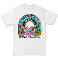 White nurse rainbow Premium Tee - SublimationCraftShop