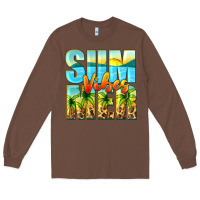 Chestnut summer vibes Long Sleeve Tee - Zillion Design Studio