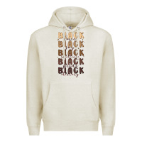 Oatmeal Heather black history Premium Hoodie - MaliasSmallBusiness