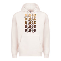 Pale Pink black history Premium Hoodie - MaliasSmallBusiness