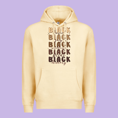 Black History Premium Hoodie Designed By Maliassmallbusiness