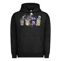 Skeleton Coffee Cups Urban Hoodie | Teevron