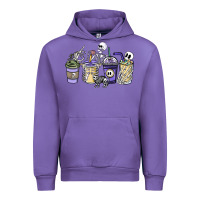 Tulip skeleton coffee cups Urban Hoodie - NancyCooperArtShop