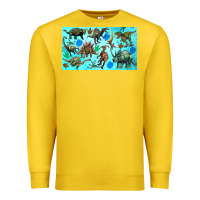 Lemon dinosaurs sippy cup Premium Sweatshirt - Artiststas