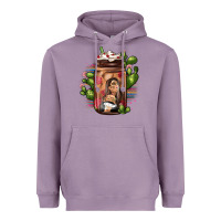 Lavender mexican coffee cup cactus Heavyweight Hoodie - JahusDesignShop