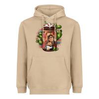Mushroom mexican coffee cup cactus Heavyweight Hoodie - JahusDesignShop