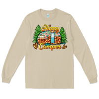 Mushroom happy camper Long Sleeve Tee - Zillion Design Studio