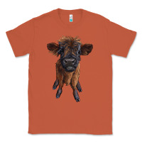 Copper highland cow calf Classic Tee - RanaPortraitStore