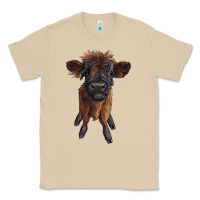 Mushroom highland cow calf Classic Tee - RanaPortraitStore