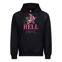Black the hell i wont cowgirl Urban Hoodie - MaliasSmallBusiness