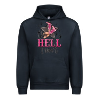 Navy the hell i wont cowgirl Urban Hoodie - MaliasSmallBusiness