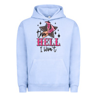 Pigment Grape Ice the hell i wont cowgirl Urban Hoodie - MaliasSmallBusiness
