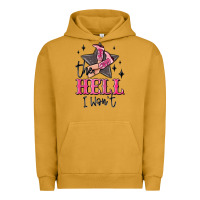 Pigment Peanut Butter the hell i wont cowgirl Urban Hoodie - MaliasSmallBusiness